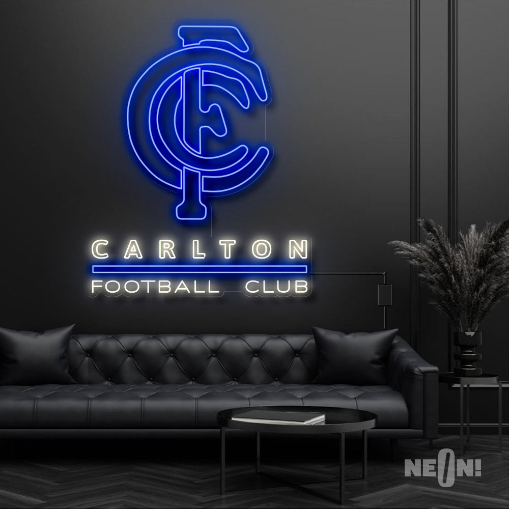 Carlton neon sign