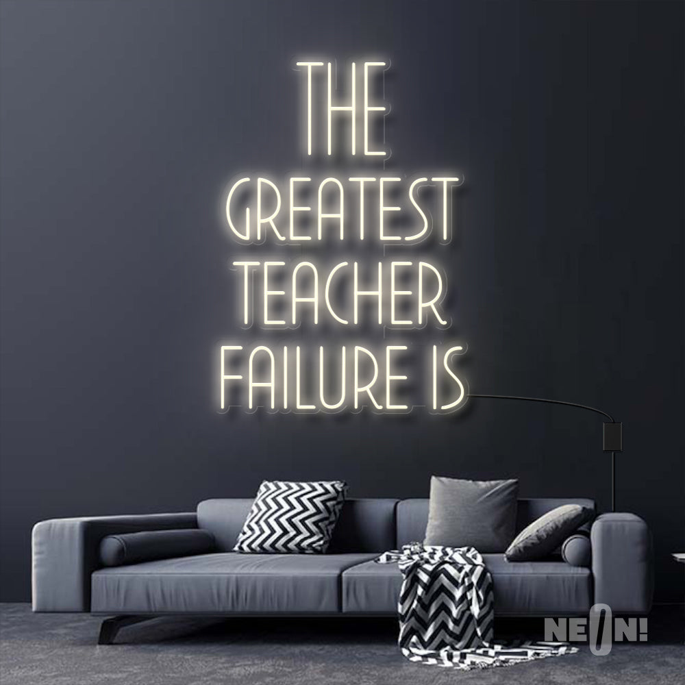 THE GREATEST TEACHER FAILURE IS - STAR WARS