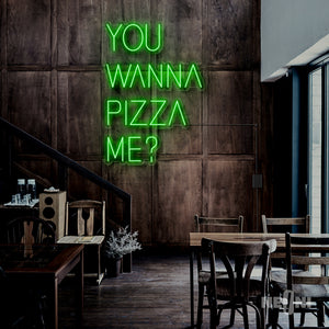 YOU WANNA PIZZA ME?
