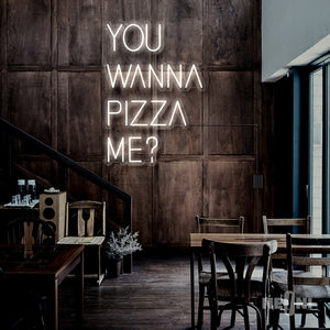 YOU WANNA PIZZA ME?