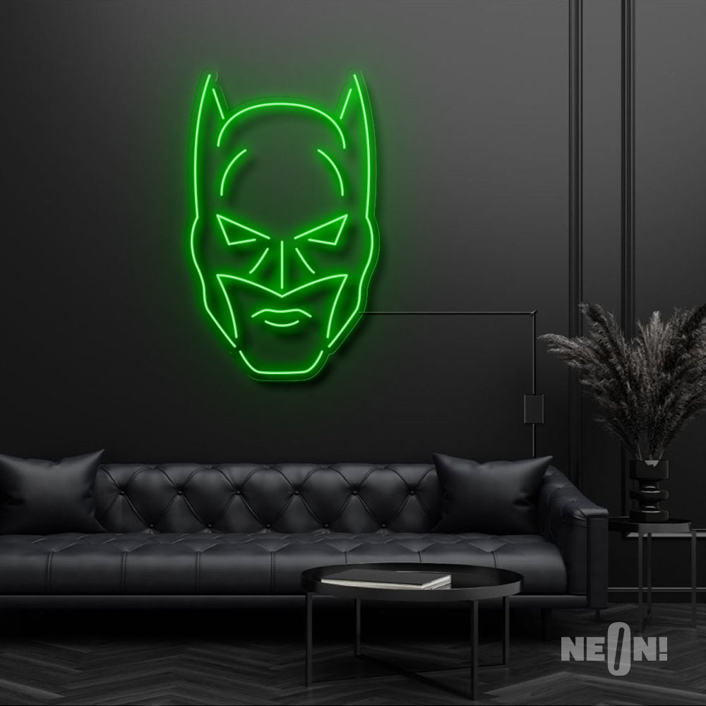 bat men neon signs