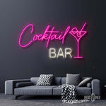 COCKTAIL BAR WITH MARTINI DRINK