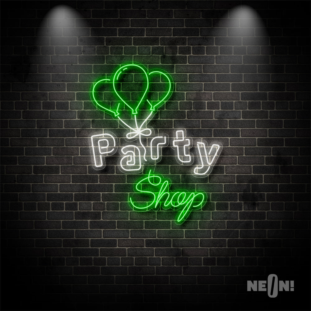 PARTY SHOP WITH BALLOONS