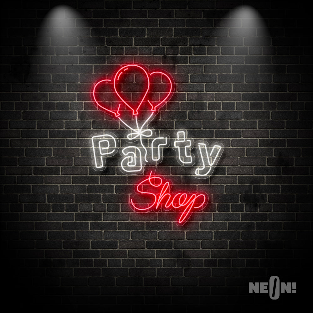 PARTY SHOP WITH BALLOONS
